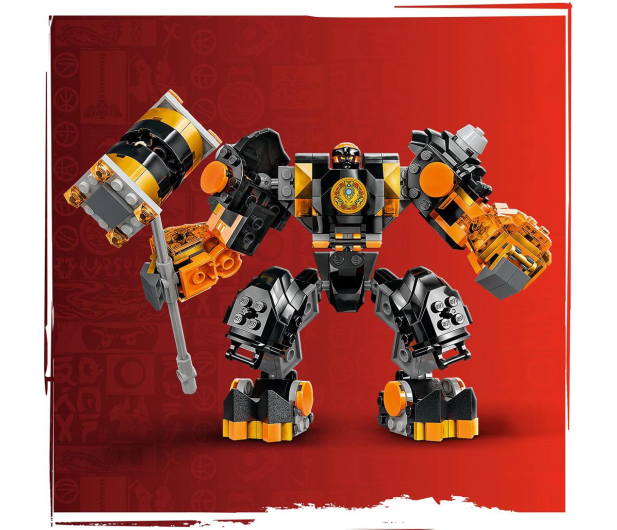 LEGO Ninjago 71806 Mech żywiołu ziemi Cole’a - 1202683 - zdjęcie 8